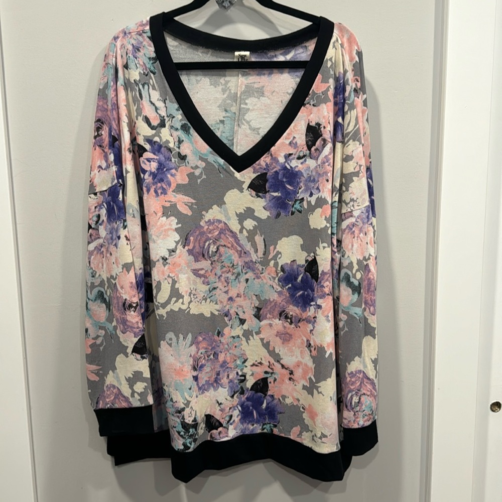 Sew in Love Long Sleeve Vneck Sweater